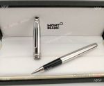 Copy Mont Blanc Pens for Sale Meisterstuck Silver Smooth Rollerball pen